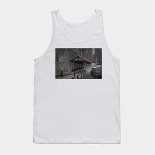 Old Sage Road New Hampshire Covered Bridge Tank Top